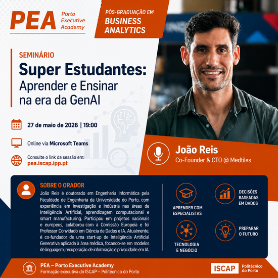 “Super Estudantes”: PEA promove seminário sobre aprendizagem e ensino na era da Inteligência Artificial Generativa