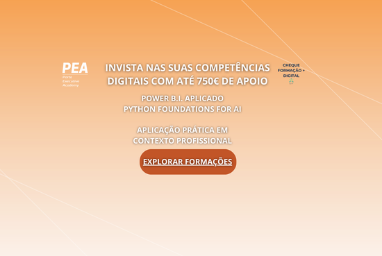 Cheque Formação + Digital: como aproveitar até 750€ em formação na PEA