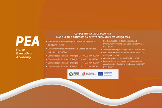 CURSOS FINANCIADOS PELO PRR  MAS QUE NÃO CONSTAM DA OFERTA FORMATIVA EM MARÇO 2026