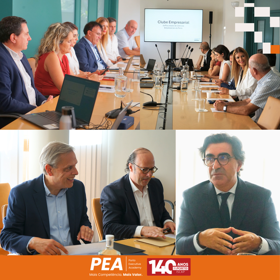 Grupo Lusiaves, SysAdvance, Inaceinox, Cobelba e Fenabel na primeira reunião do Clube Empresarial da FCEP