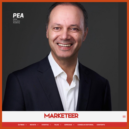 Reflexão de Diretor de Pós-Graduação Doutor Jorge Remondes em destaque na Marketeer