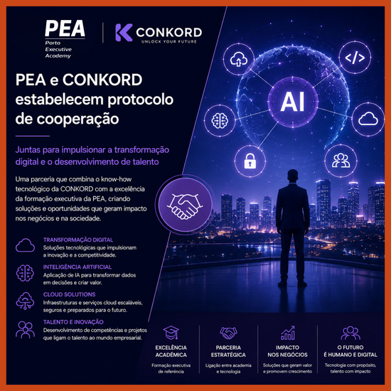 Porto Executive Academy estabelece protocolo de cooperação com a CONKORD