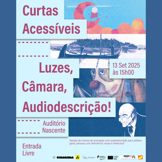 Projeto “Curtas Acessíveis: Luzes, Câmara, Audiodescrição!”