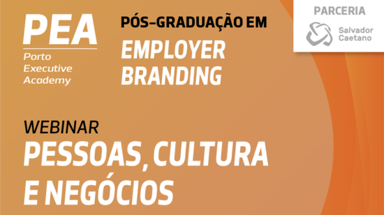 Webinar "Pessoas, Cultura e Negócios" da Pós-Graduação em Employer Branding